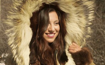 Smiling woman from Alaska